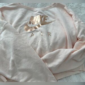 Nike Air Cropped Zip Back Sweatshirt